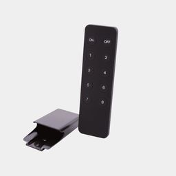 Черный кнопочный пульт EasyDim на 8 зон