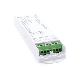 Торец усилителя ES-3001 с клеммной колодкой