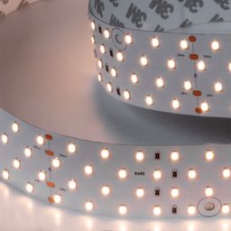 Лента светодиодная 4x DSG 2835 WW 280L-V24-IP33, 3000 K, 700LED, 26W/m, 2500*36*2 mm, LUX