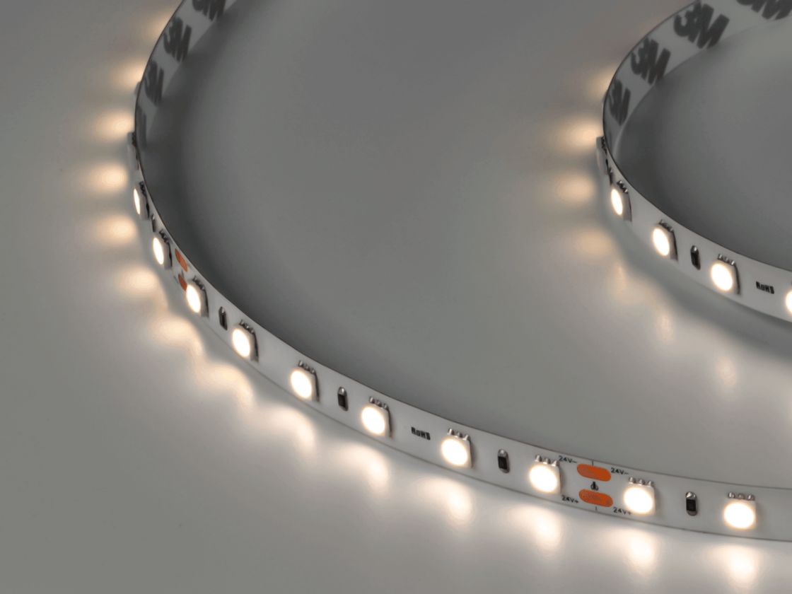 Светодиодная лента 14.4Вт 24В IP33 нейтральное свечение, DSG560-24-NW-33