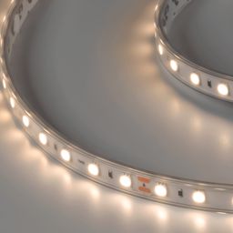 Светодиодная лента LUX, 5050, 60 LED/м, 14,4 Вт/м, 24В, IP65, Нейтральный белый (4000K), DSG560-24-NW-65