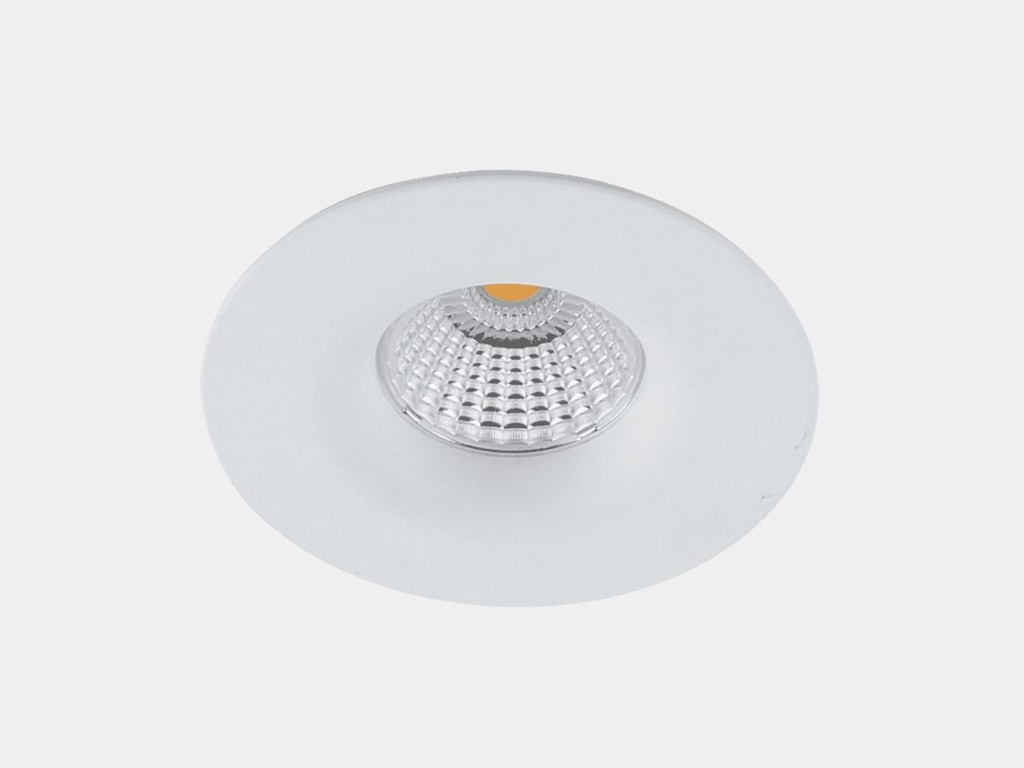 Встраиваемый светильник SIMPLE белый, фронтальный вид