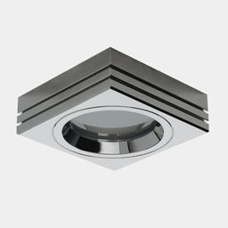 NC722-2-CH Встраиваемая рамка хром MR16  (WP-SQ-CH)