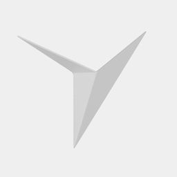 Белый настенный светильник TRIK вид спереди на фоне