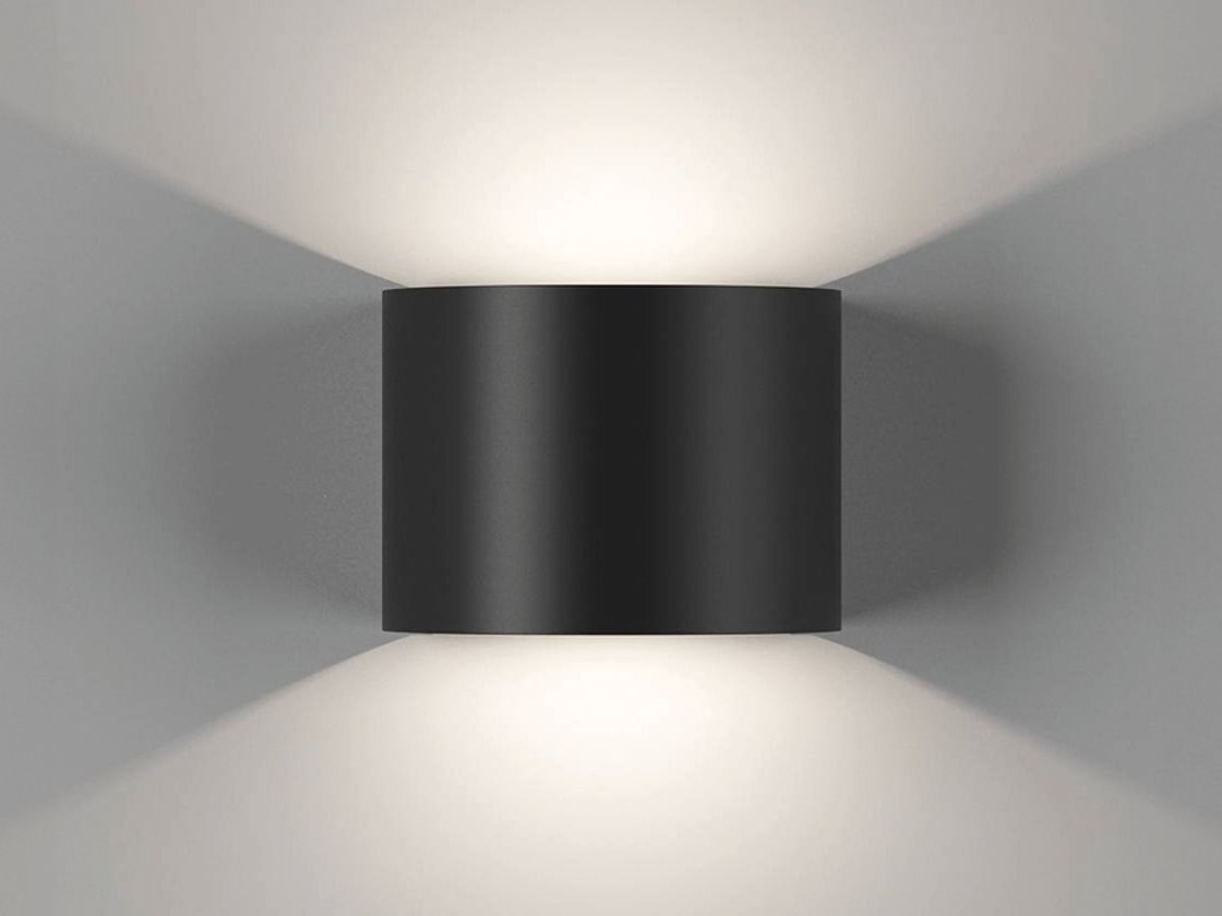 Настенный светильник GW TAPE черный, свет вверх-вниз