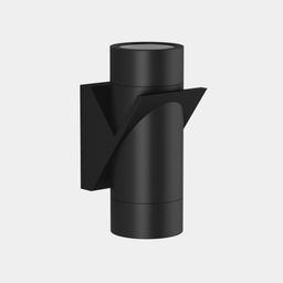 Черный настенный светильник DesignLed, вид под углом