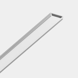 Алюминиевый профиль с экраном, вид под углом