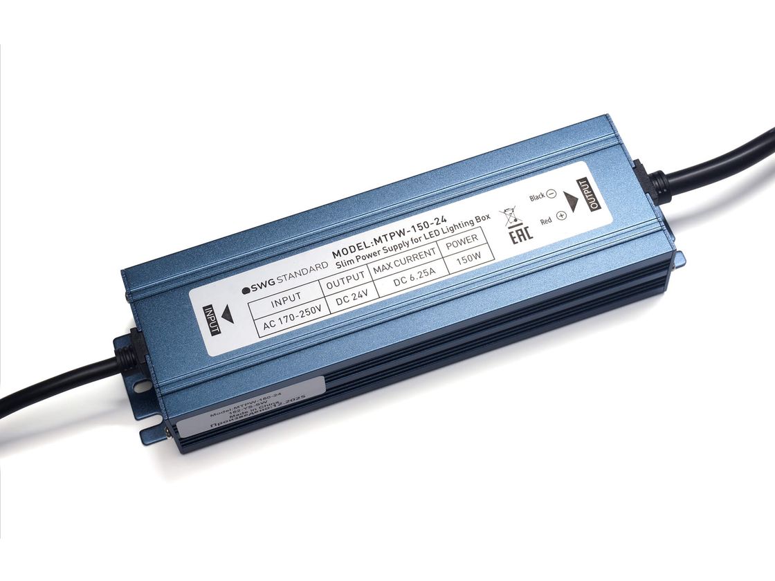 Блок питания для светодиодных лент TPW, 150 W Влагозащитный, 24 V, MTPW-150-24
