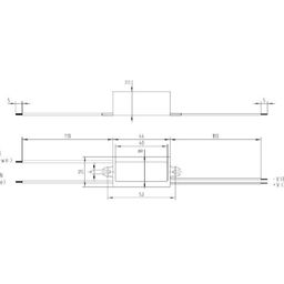 Блок питания для светодиодных лент IP 67 пластик 5 W, 12V, LV-5-12