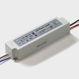 Блок Питания для ленты IP 67 пластик 60 W, 12V, LV-60-12