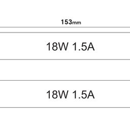 Блок питания сверxтонкий для светодиодной ленты, L-18-12