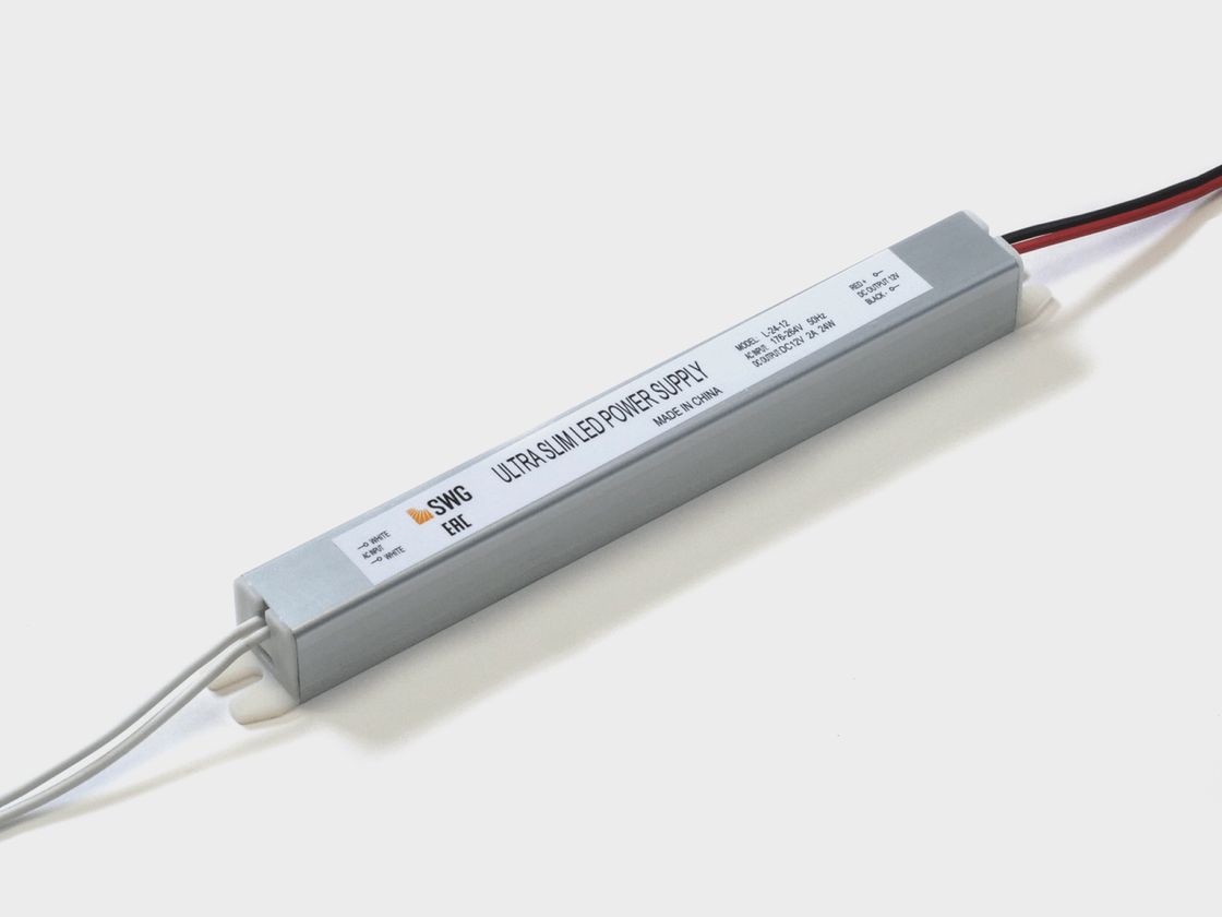 Сверхтонкий блок питания SWG 12V 24W IP20