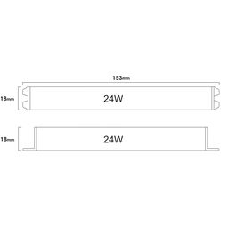 Блок питания для светодиодной ленты 12V, L-24-12
