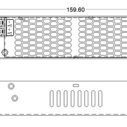Блок питания для светодиодных лент компактный (узкий), 60 W, 24V, T-60-24
