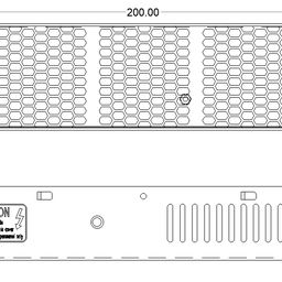 Блок питания для светодиодных лент компактный (узкий), 150 W, 24V, T-150-24