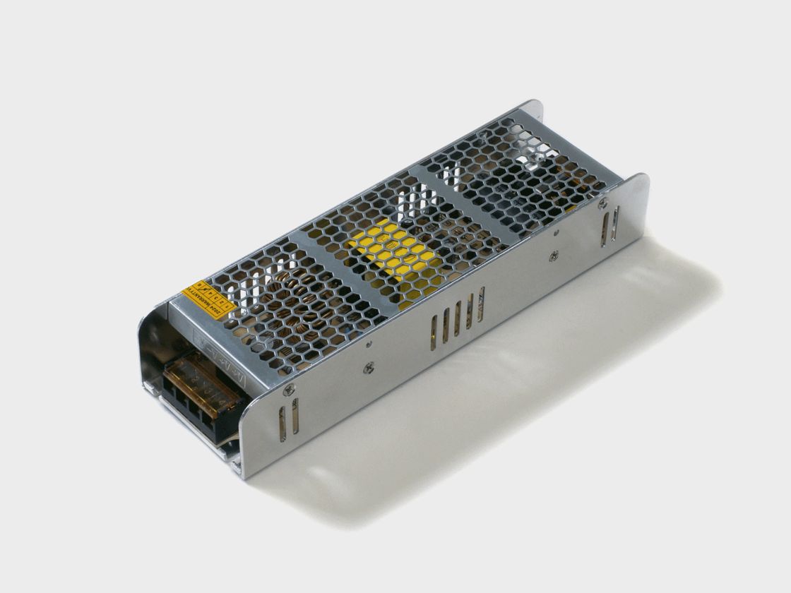 Открытый узкий блок питания 24V 200W, вид сверху