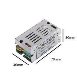 Блок питания для светодиодных лент 12V 15W, S-15-12