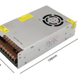 Блок питания для светодиодной ленты 12В, 300Вт, S-300-12