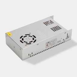 Блок питания сетка 12В 400Вт, верхняя панель с вентилятором