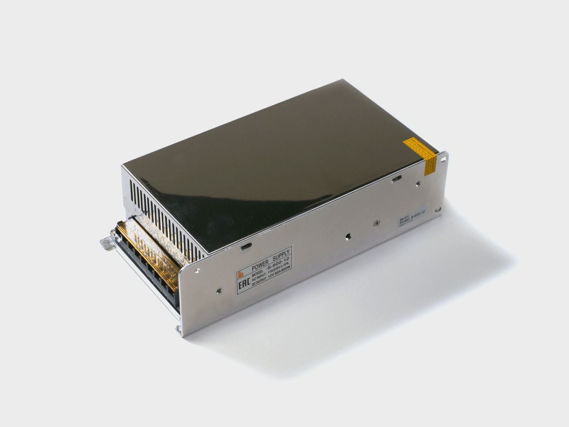 Открытый блок питания SWG S-600-12, вид сбоку