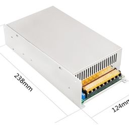 Блок питания для светодиодных лент, 12В, 600Вт, S-600-12