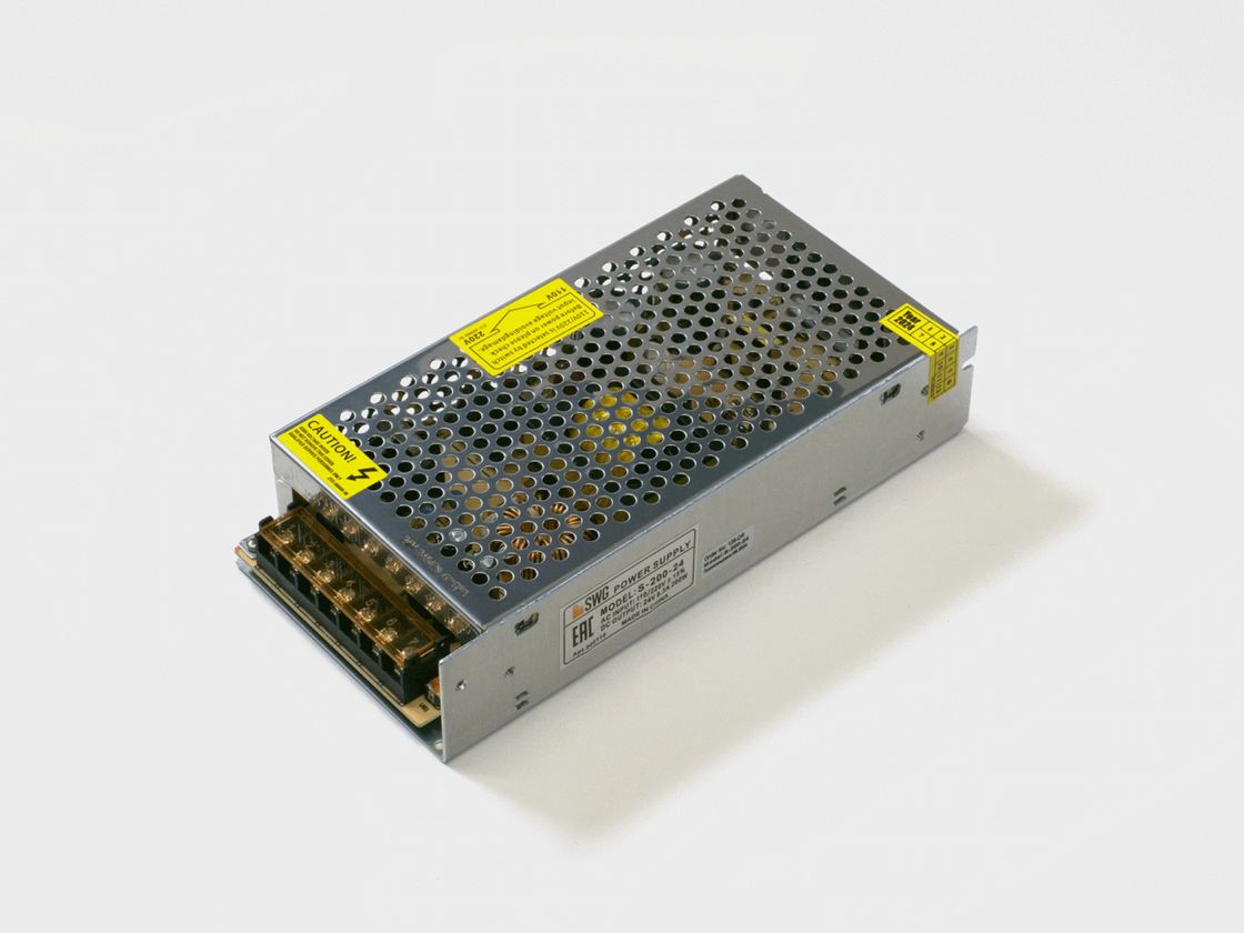 Открытый блок питания сетка SWG 200W 24V