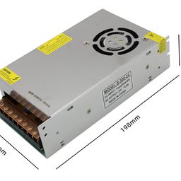 Блок питания для диодных лент 24 Вольт 300 Вт, S-300-24
