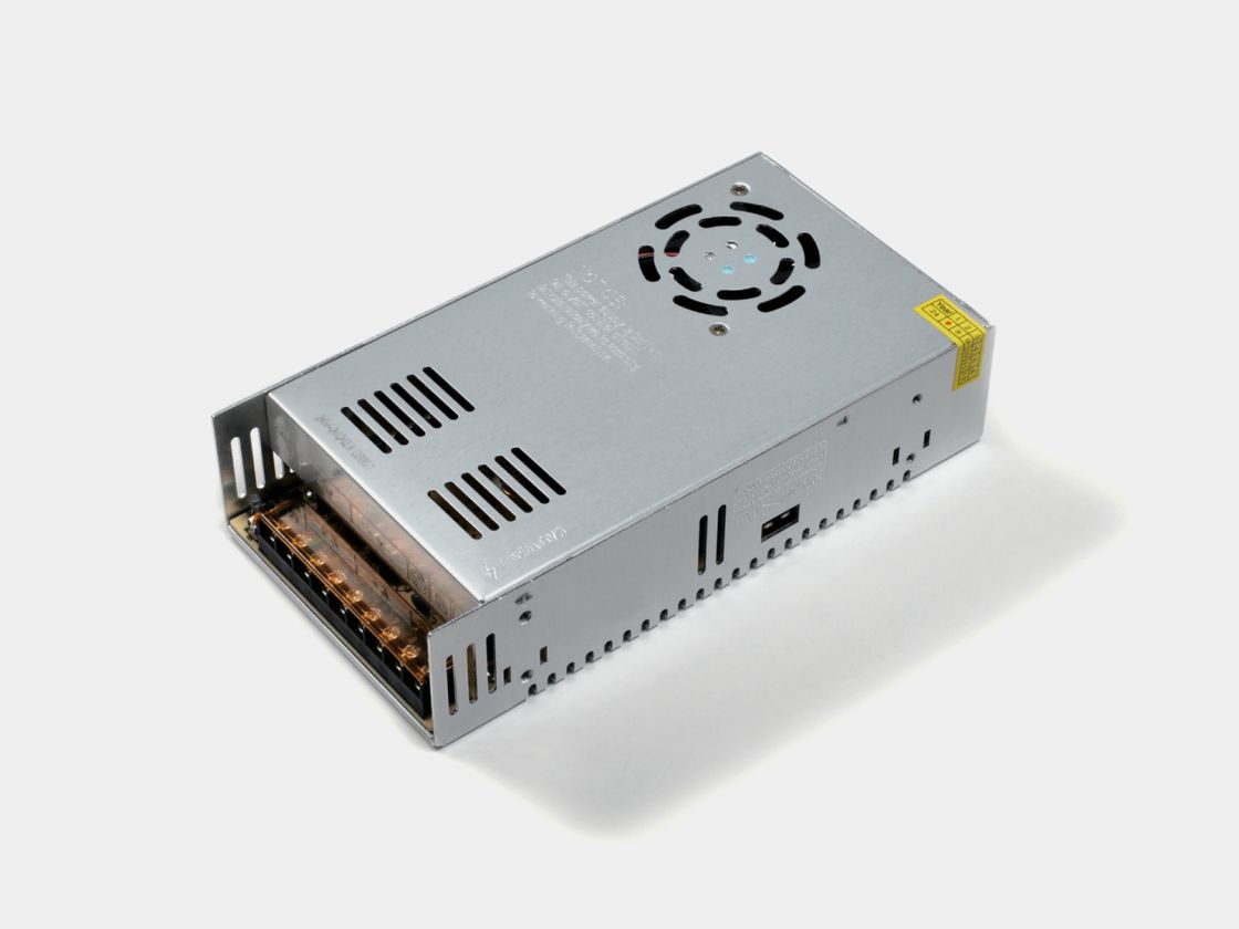 Открытый блок питания 24В 350Вт, корпус сетка