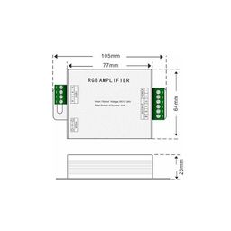 Усилитель RGB,18А, AMP-RGB-18A