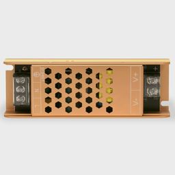 Открытый блок питания 12В IP20, клеммы и перфорация