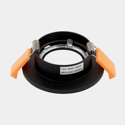 Встраиваемая рамка MR16 с пружинными фиксаторами, вид снизу