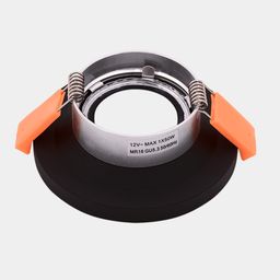 Встраиваемая рамка MR16 с пружинными фиксаторами, вид сзади