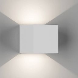 Настенный светильник куб, симметричная подсветка стены вверх-вниз
