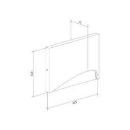 Светильник настенный JY KONVERT черный, LW-A0029A-BL-WW