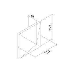 Светильник настенный JY KONVERT-SQ белый, LW-A0039A-WH-WW