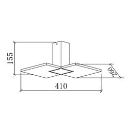 Светильник настенный JY белый, CO-108A-WH-WW