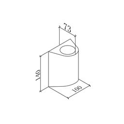 Светильник настенный JY ZIMA белый, LW-A0148A-WH-WW