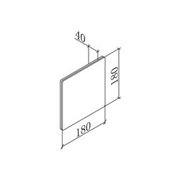 Светильник настенный JY RUBIK черный, LW-A807A-BL-WW