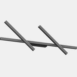 Настенный светильник DesignLed JY, черный корпус, ракурс под углом