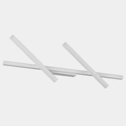 Настенный LED светильник белый, геометрические световые линии