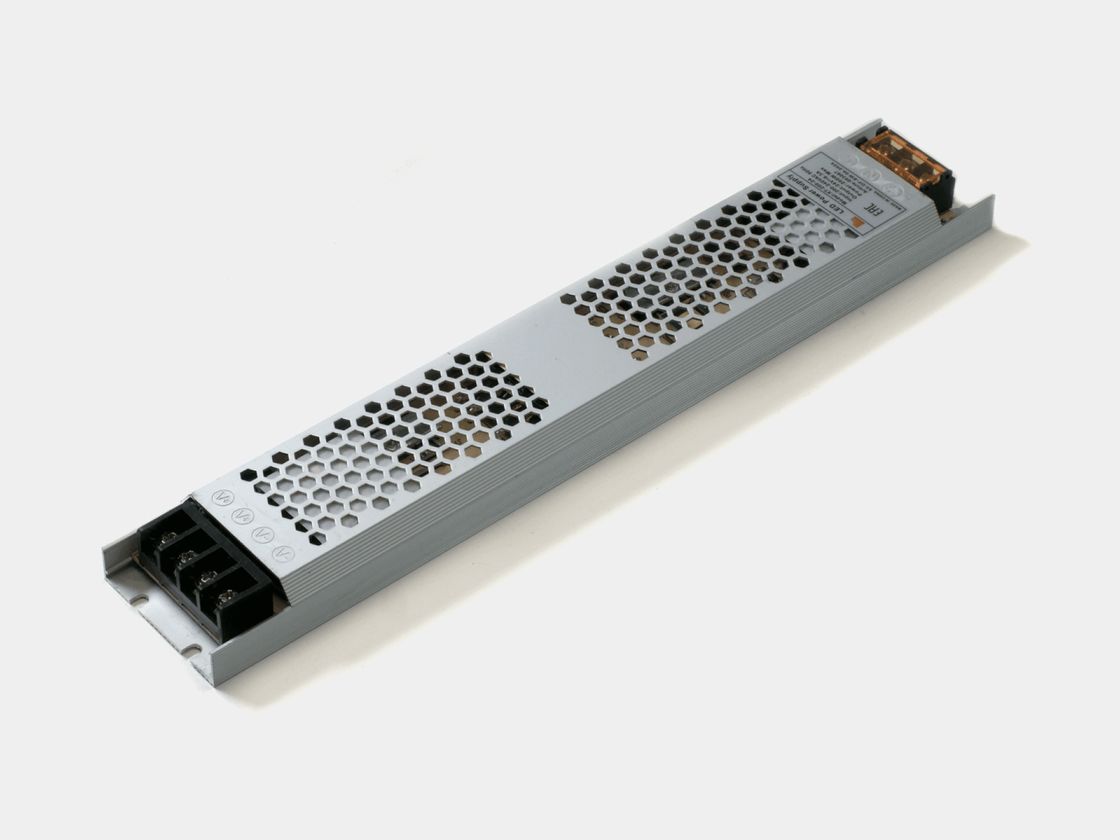 Ультратонкий блок питания 24 В IP20, металлический корпус