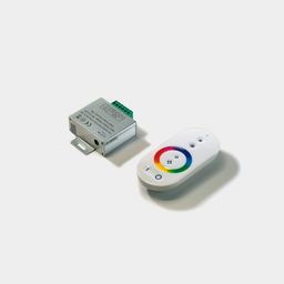 Контроллер радио touch DELUCE 18А, 12/24 Вольт, RF-RGB-S-18A-WH1