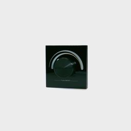 Черная встраиваемая RF-панель с валкодером, фронтальный вид