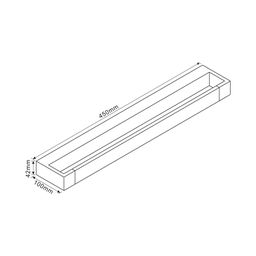 Светильник настенный GW PH белый, 4000K, 12 Вт, GW-1068S-12-WH-NW