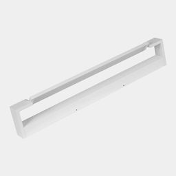 Белый настенный светильник GW, вид сбоку