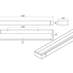 Светильник настенный GW PH белый, 4000K, GW-1068M-18-WH-NW