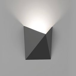 Черный настенный светильник GW TANGO, свет вверх