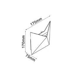 Светильник настенный GW TANGO черный, 4000K, GW-A816-7-BL-NW