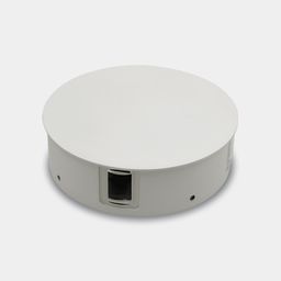 Настенный светильник белый, общий вид корпуса