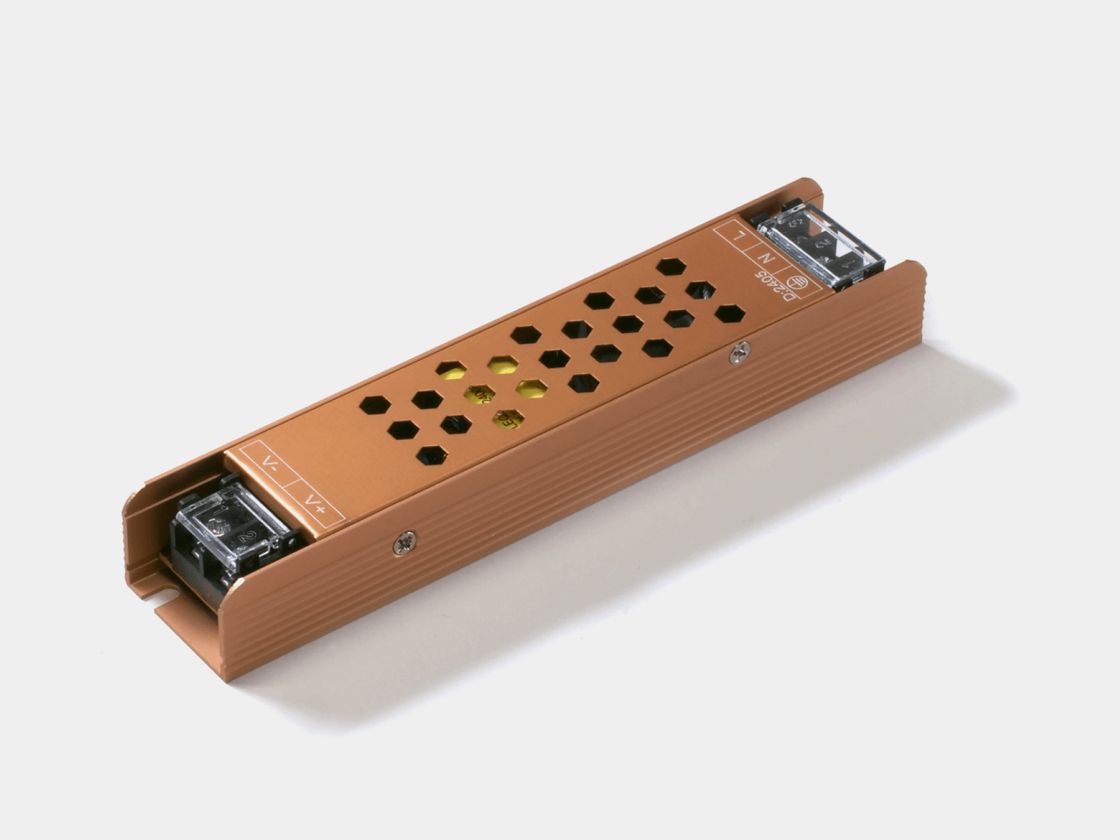 Компактный блок питания 24В 60Вт IP20, металлический корпус